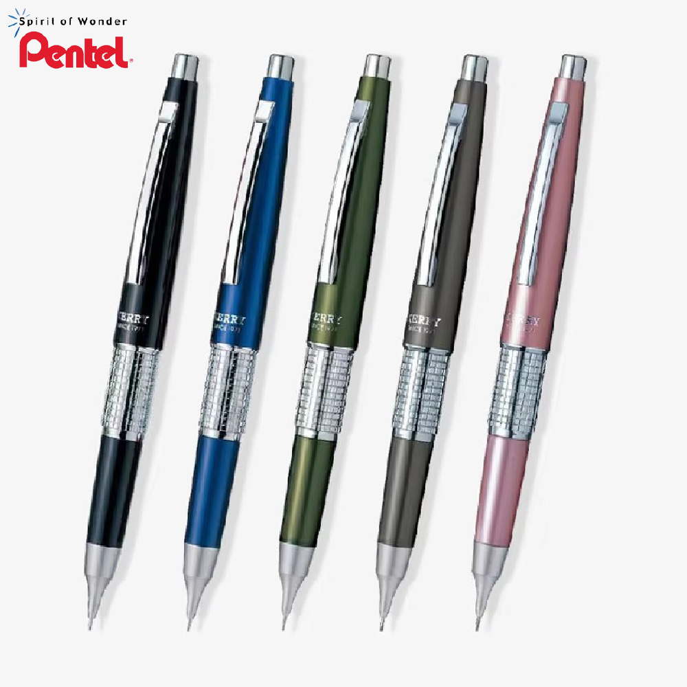 Pentel Pen Energel - Механический карандаш Pentel Kerry (Япония), металлический,