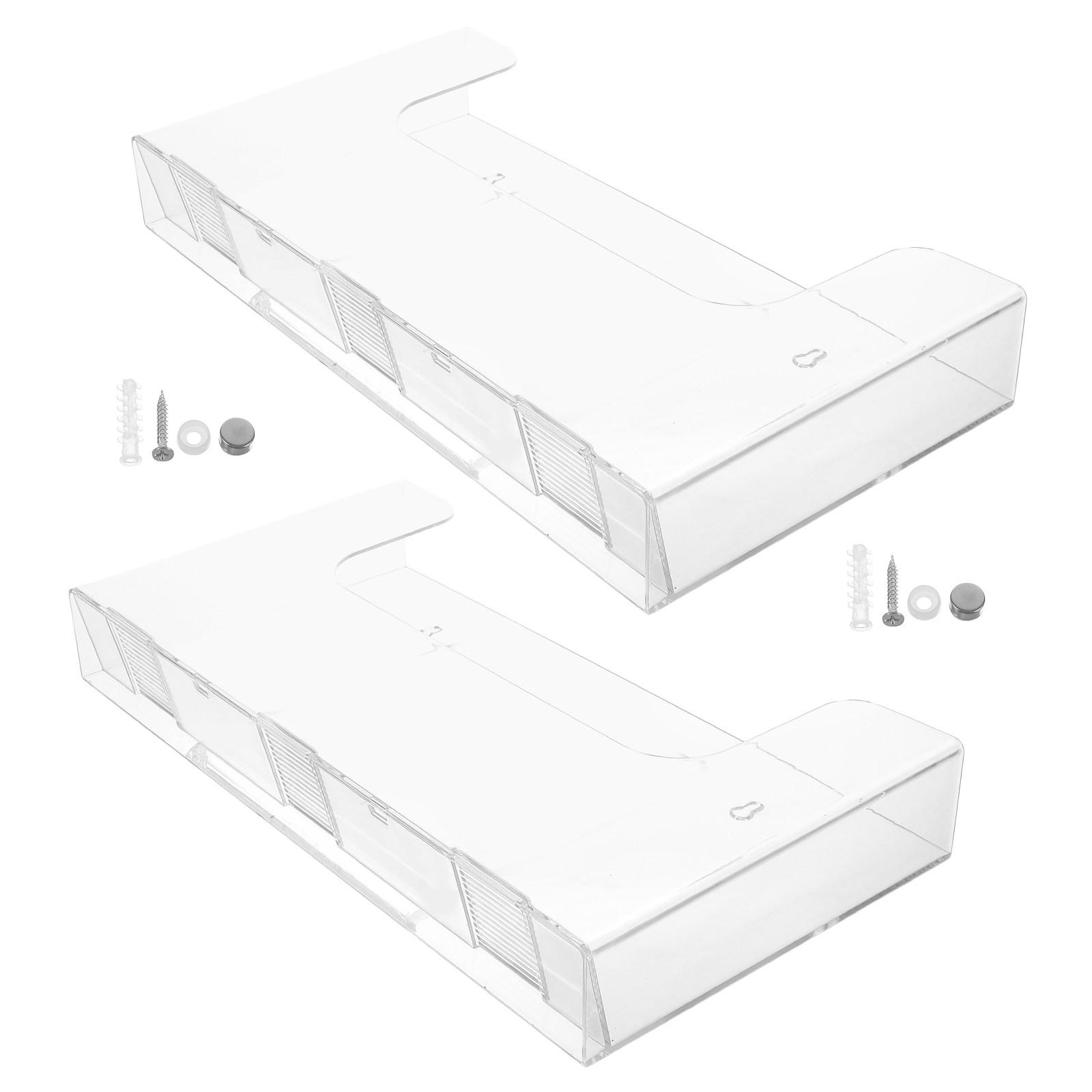 Magazine Holder Rack - 2 шт. акриловых настенных держателя для