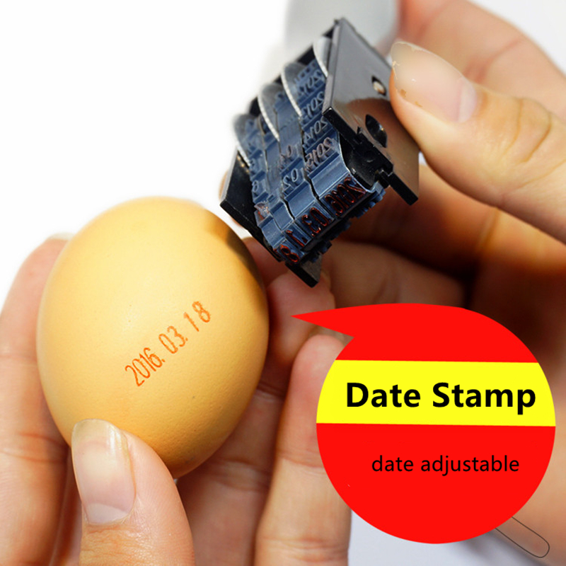 Портативные датеры для маркиро – обзор и цена Rubber Date Stamp