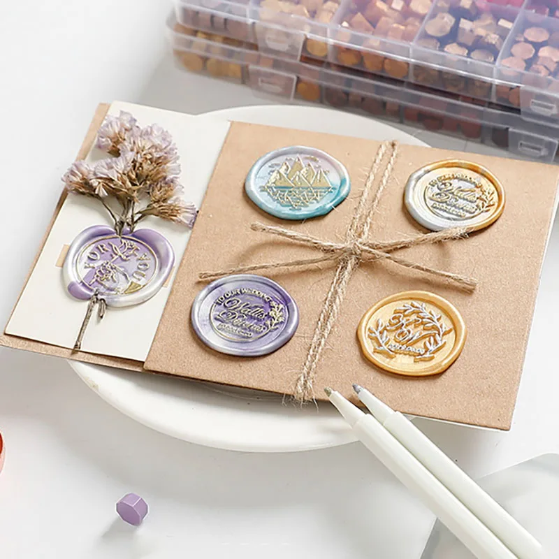 Набор для восковой печати с во – обзор и цена Wax Seal Stamp Set