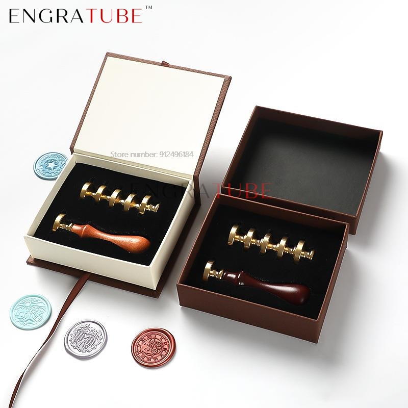 6-медная сургучная печать, гол – обзор и цена Wax Seal Stamp Set