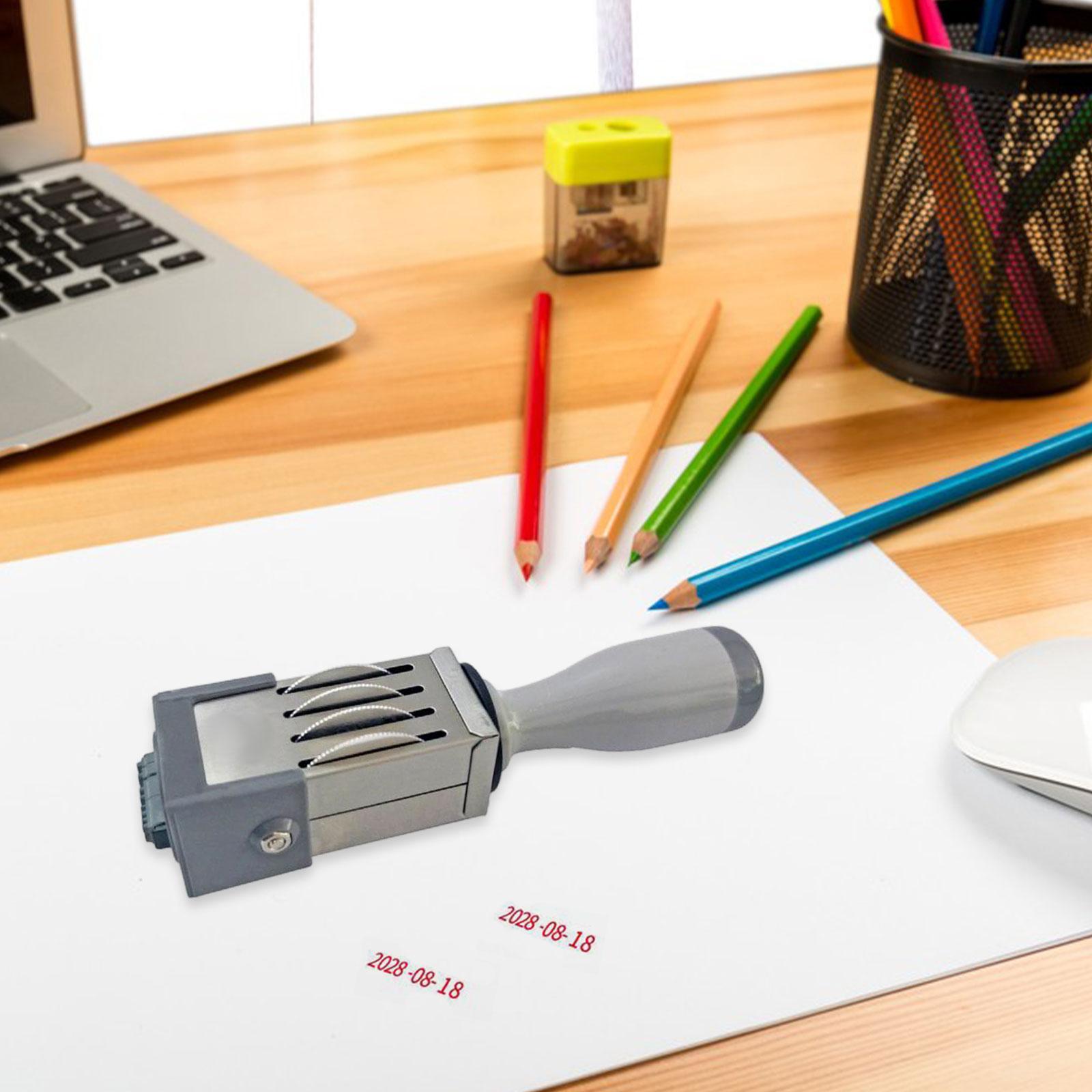 Мини-штамп с регулируемым коле – обзор и цена Rubber Date Stamp