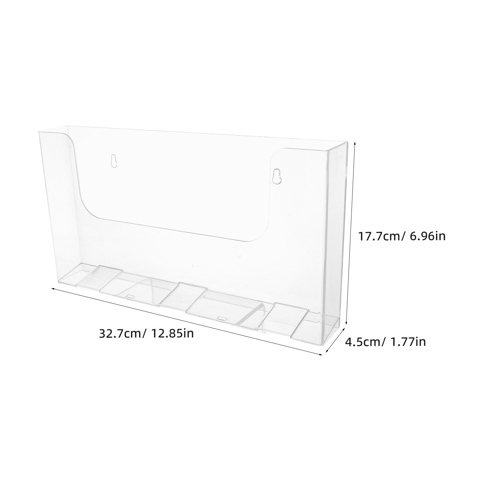 2 шт. акриловых настенных держ – обзор и цена Magazine Holder Rack